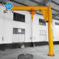 Gute Qualität Floor Pillar 5t Jib Crane mit elektrischen Hoist